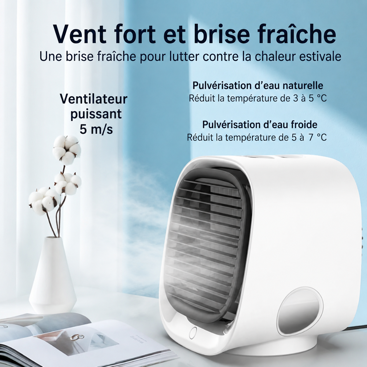 Utilisation d'AiraBreeze à domicile